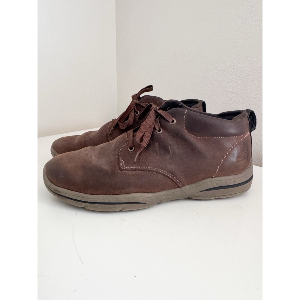 Men's Brown Leather Harper Meldon Chukka Style Boot Size 9